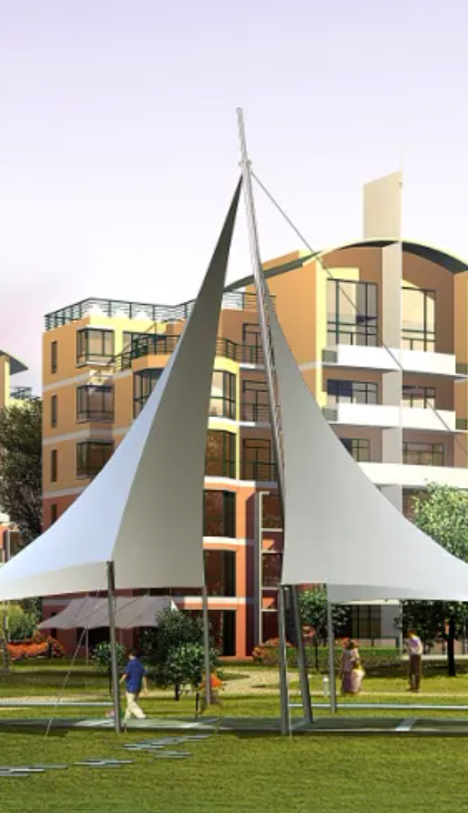 膜结构停车棚价格,充电桩车棚厂家-徐州永翔膜结构