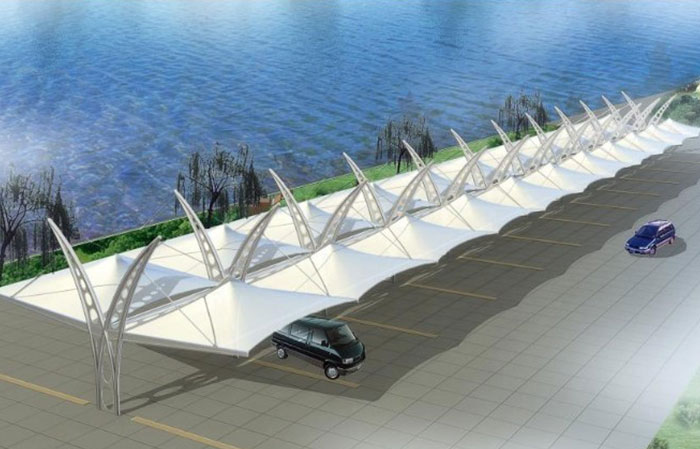 膜结构停车棚CP