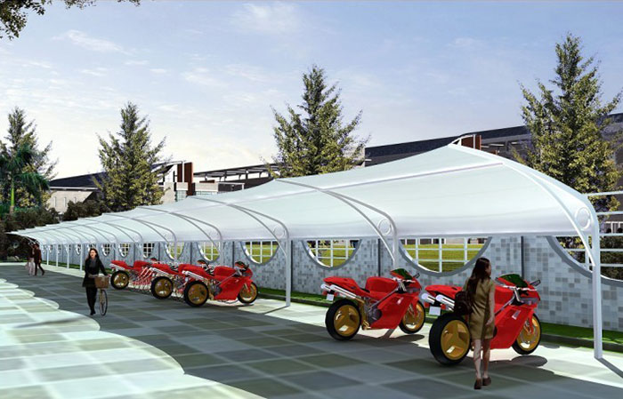 膜结构停车棚CP