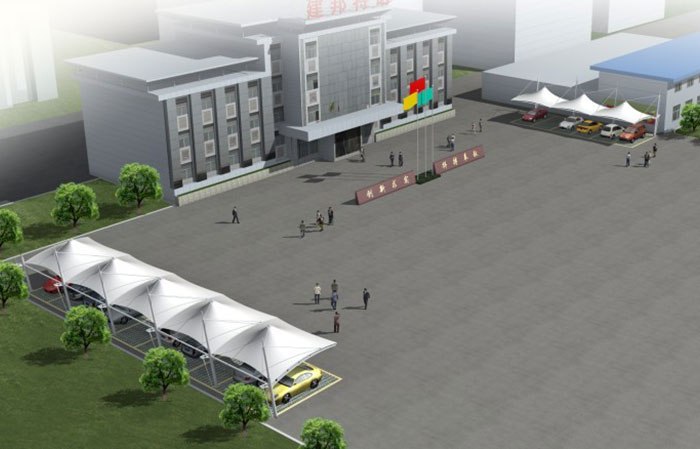 膜结构停车棚CP