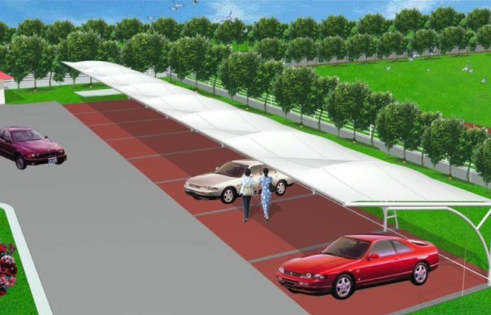 膜结构停车棚CP