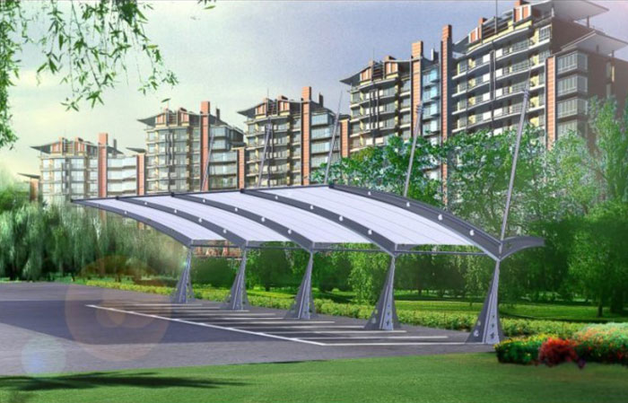 膜结构停车棚CP