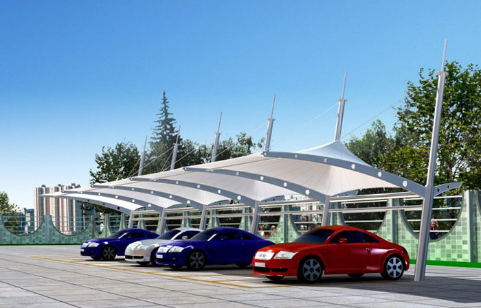 膜结构停车棚CP