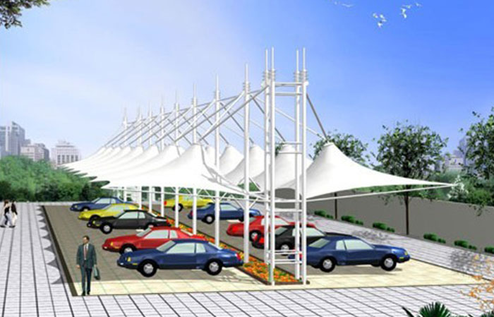膜结构停车棚CP