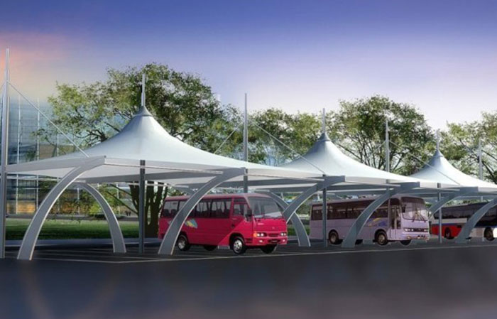 膜结构停车棚CP