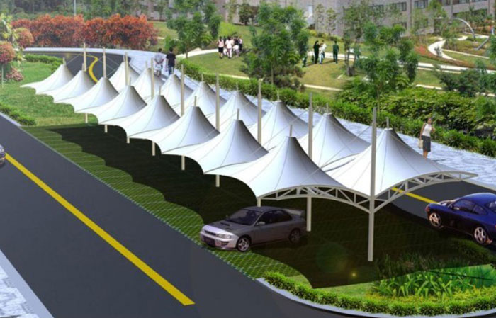 膜结构停车棚CP