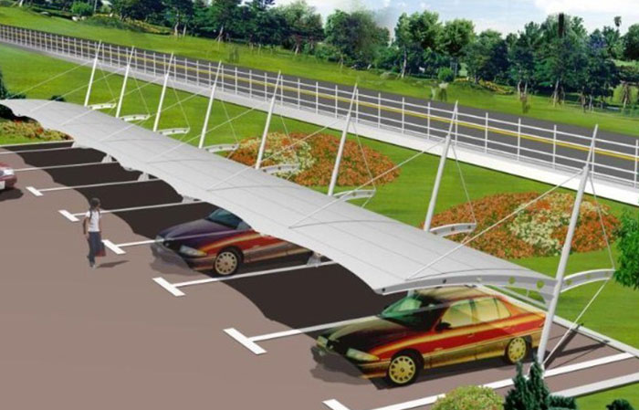 膜结构停车棚CP