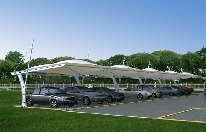 膜结构停车棚CP