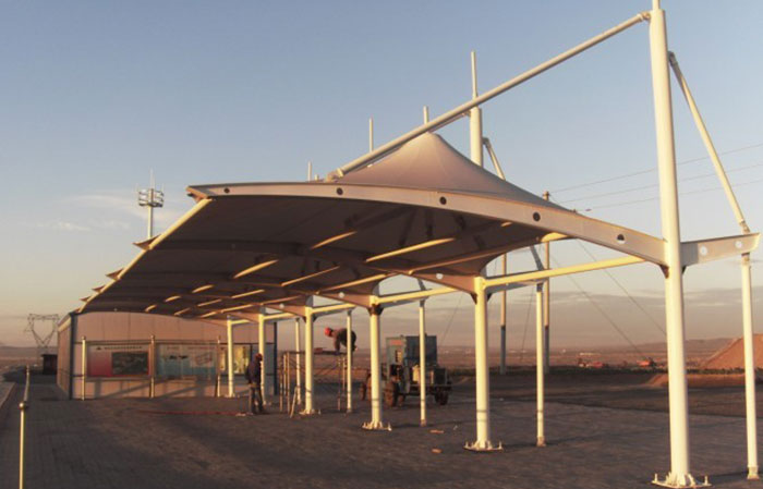 内蒙古神华集团膜结构停车棚